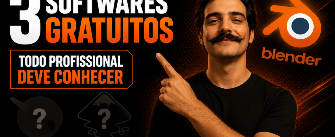 Três softwares gratuitos Para todo profissional criativo