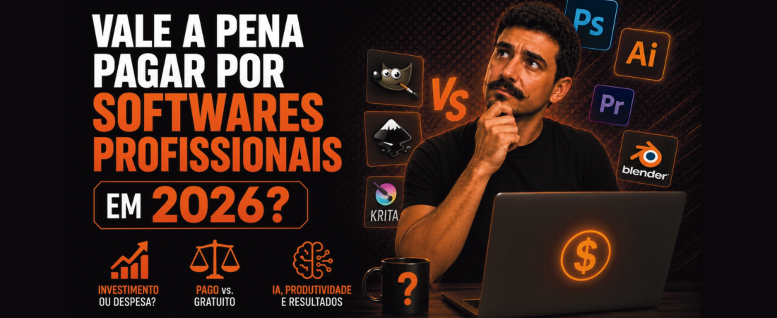 Vale a pena pagar por softwares em 2026?